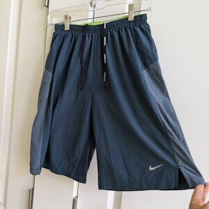 Nike Phenom Shorts Men S Blue Ventilated Mesh Pro Combat Liner Fitness Run Gym